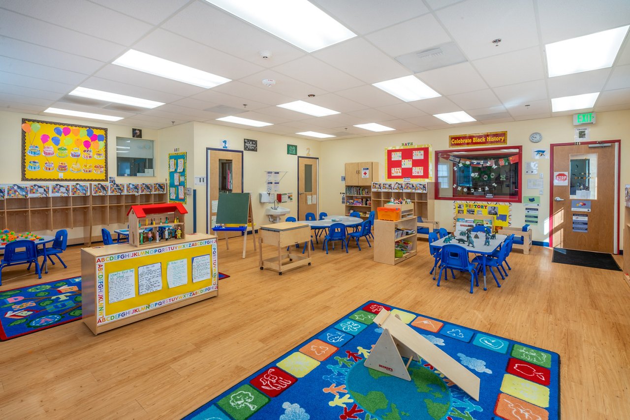Classroom of the Goddard School in San Ramon California